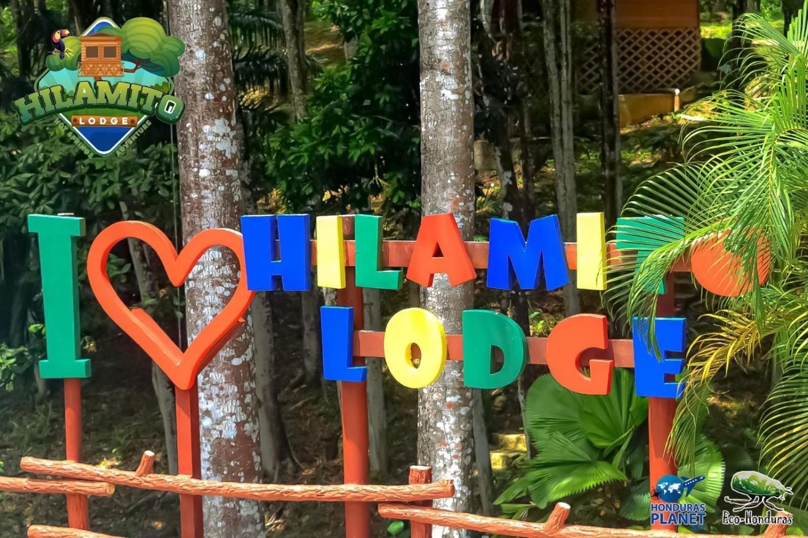 Hilamito Lodge Tela Buitenkant foto